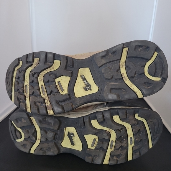 Danner Boots Sobo Mid 6" Taupe Green Leather Women's 8.5 Work Hiking Outdoor - Picture 9 of 9